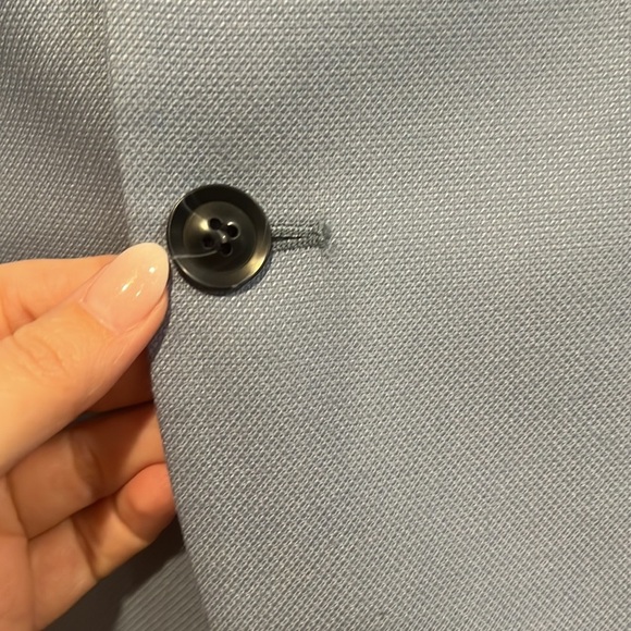 Top man Baby Blue Sport Coat/Blazer - Picture 4 of 6